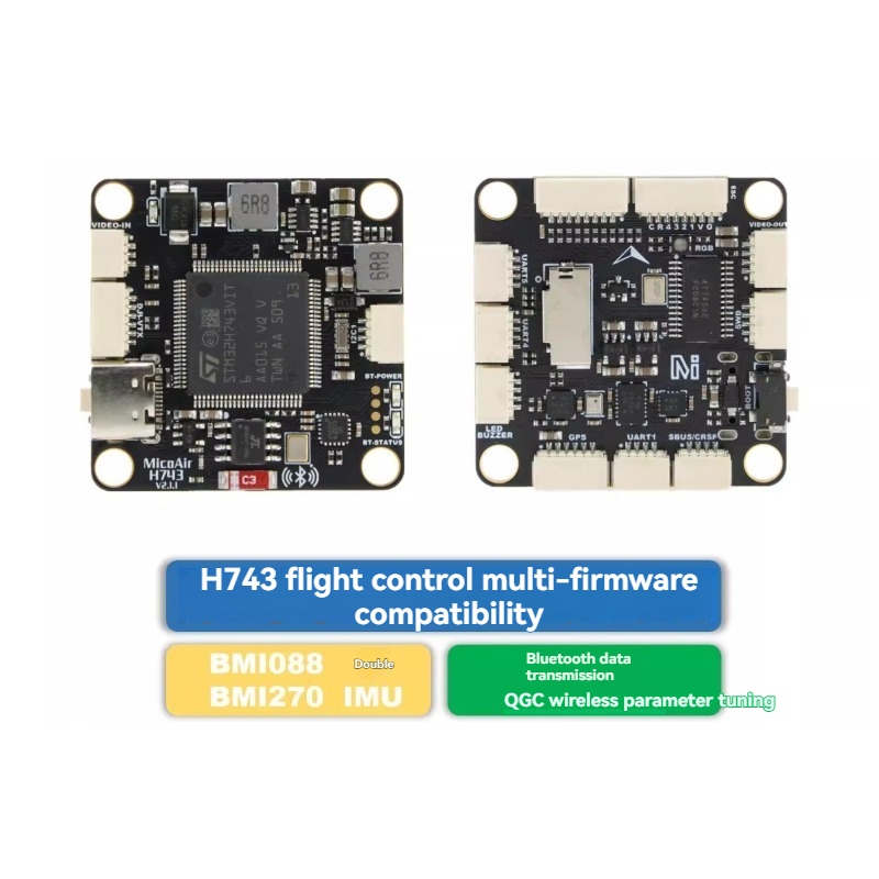 Drone Gimbal Controller - MicoAir743 V2 Pengontrol Penerbangan Dual IMU