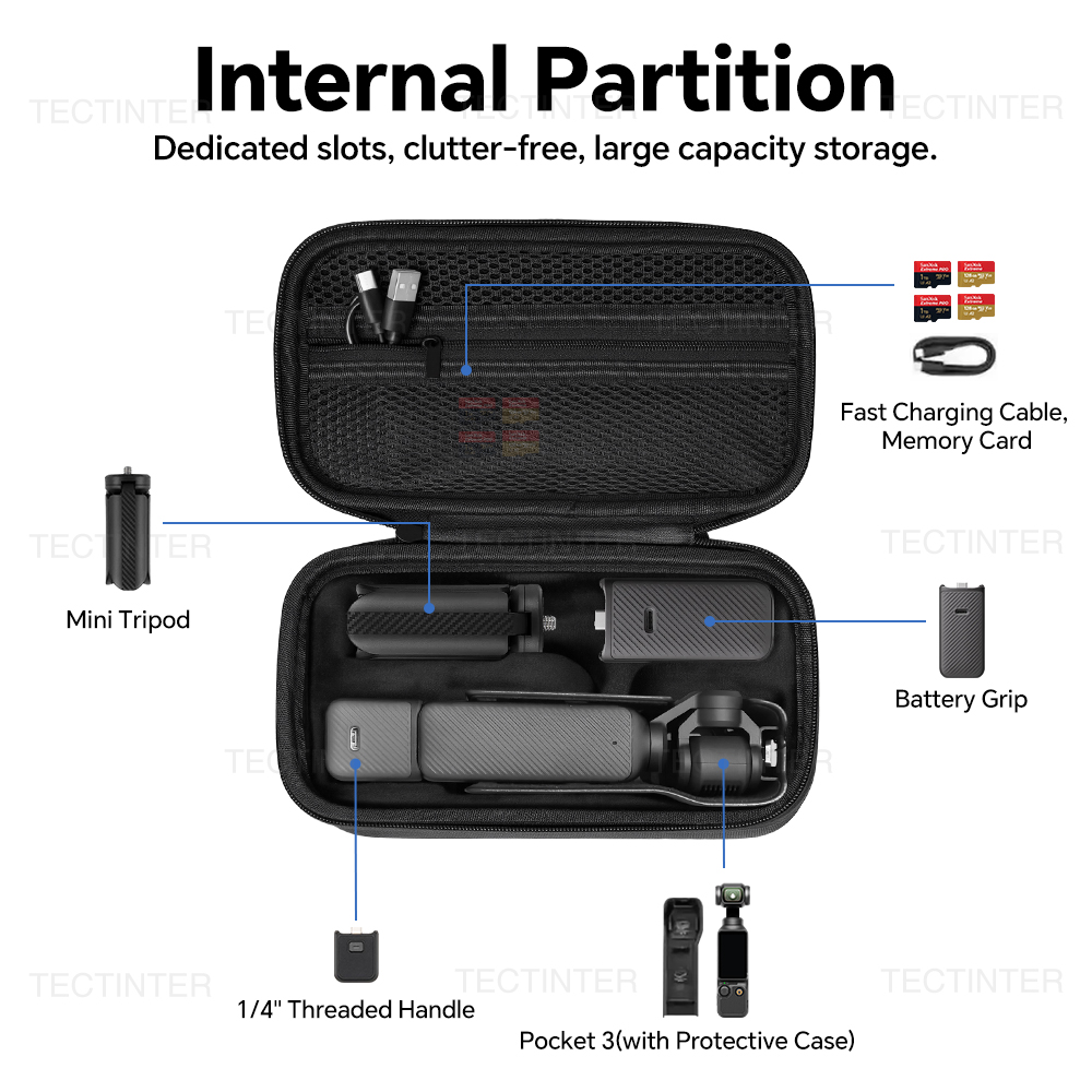 Tas Pembawa untuk Aksesori DJI - Drone Gimbal Case ulasan dan harga